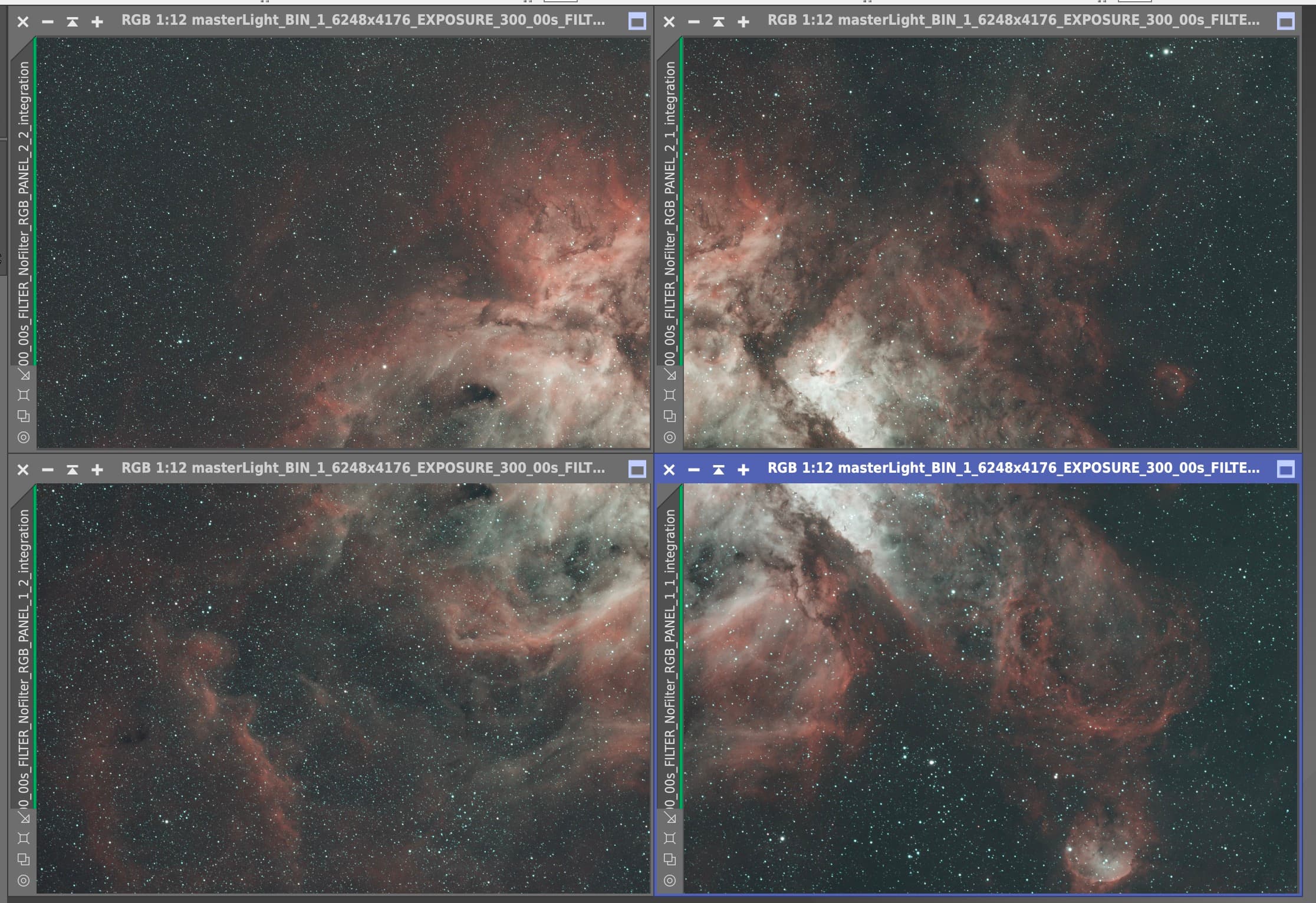 船底座大星云马赛克拍摄